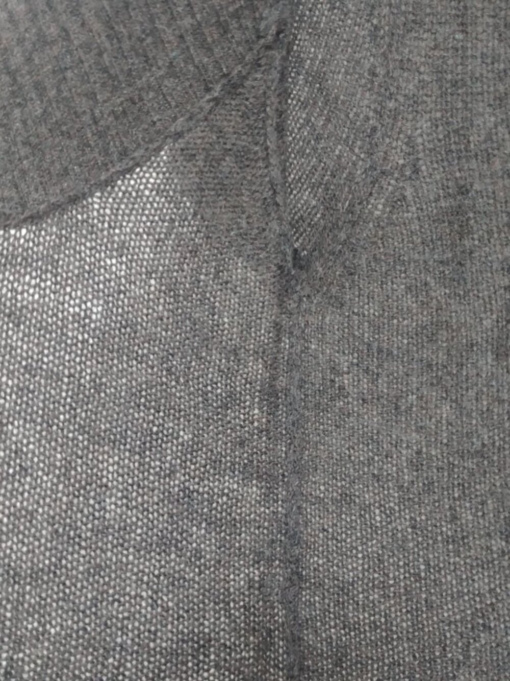 Bianca Maria 100% wool dark brown sweater top cardigan pearl buttons M fits XS - Picture 3 of 14